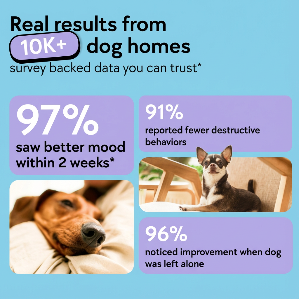 AERA™ Canine. Peace for Dogs, Relief for You!